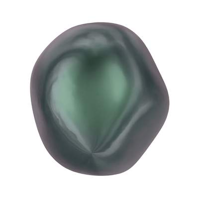 5841 12 mm Crystal Iridescent Tahitian Look Pearl - 100 pcs