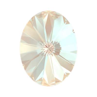 4122 18 x 13,5 mm Crystal Ivory Cream Delite - 48 pcs