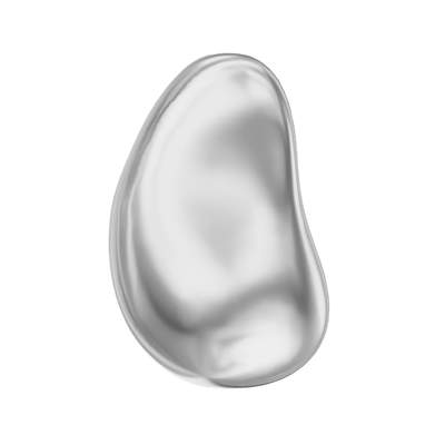 5843 12 mm Crystal Light Grey Pearl - 250 pcs