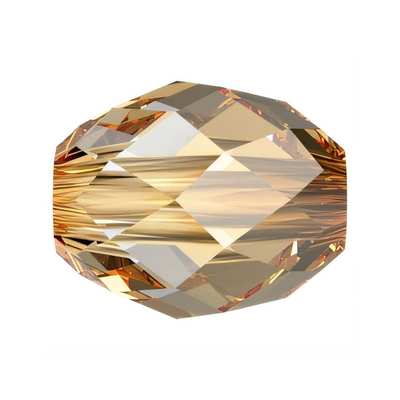 5044 5 x 4 mm Crystal Golden Shadow - 360 pcs