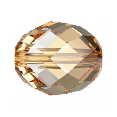 5044 9,5 x 8 mm Crystal Golden Shadow - 72 pcs