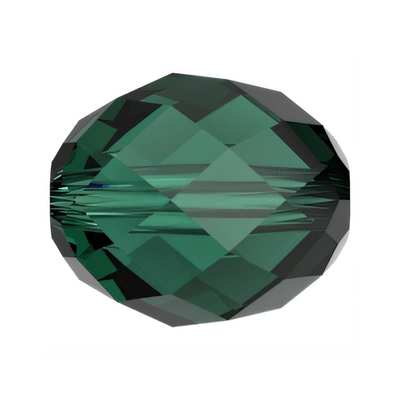 5044 9,5 x 8 mm Emerald - 72 pcs