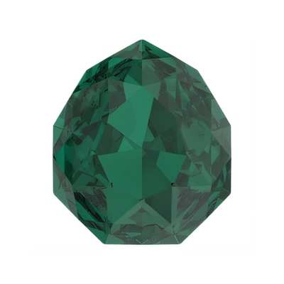 4329 8 x 7 mm Emerald F - 90 pcs
