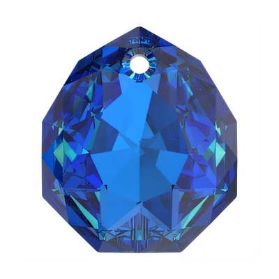 6436 16 mm Crystal Bermuda Blue P - 24 pcs