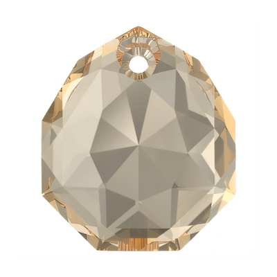 6436 16 mm Crystal Golden Shadow - 24 pcs