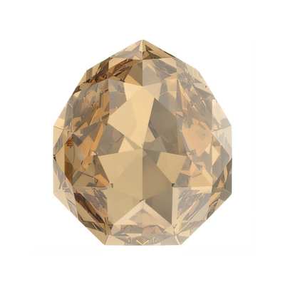 4329 8 x 7 mm Crystal Golden Shadow F - 90 pcs