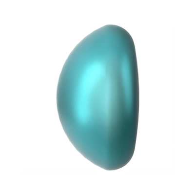 5817 6 mm Crystal Iridescent Dark Turquoise Pearl - 250 pcs