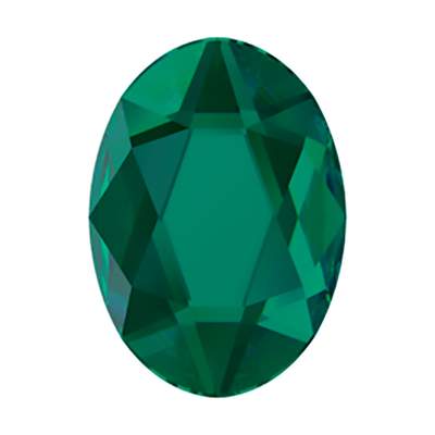 2603 8 x 6 mm Emerald M HF - 144 pcs