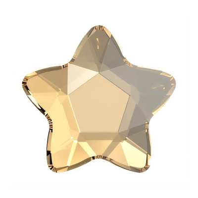 2754 6 mm Crystal Golden Shadow F - 360 pcs