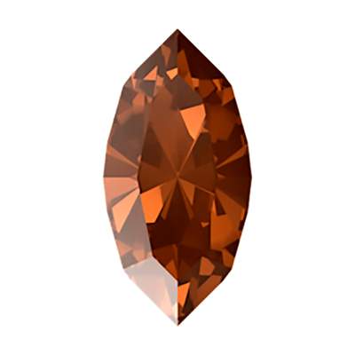 4228 5 x 2,5 mm Smoked Amber F - 720 pcs