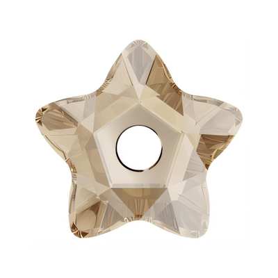 3754 5 mm Crystal Golden Shadow F - 720 pcs