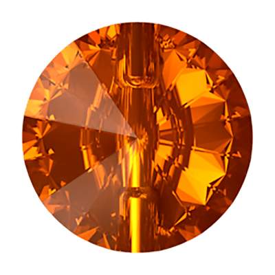 3015 14 mm Light Amber F - 36 pcs