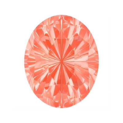 4160 10 x 8 mm Crystal Orange Ignite - 72 pcs