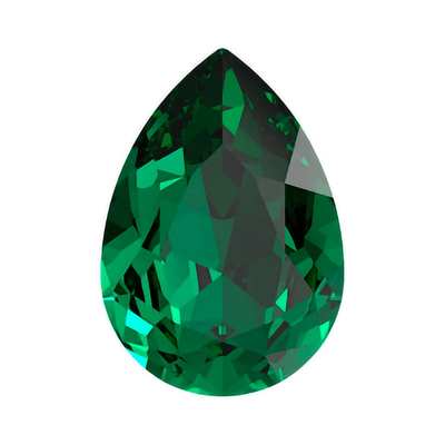 4320 10 x 7 mm Majestic Green F - 144 pcs