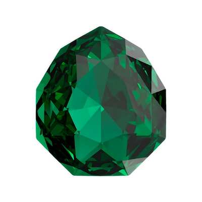 4329 8 x 7 mm Majestic Green F - 90 pcs
