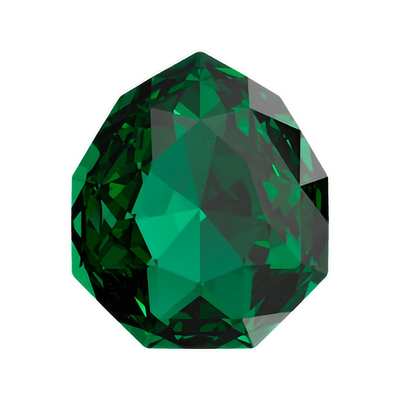 4329 14 x 12 mm Majestic Green F - 24 pcs