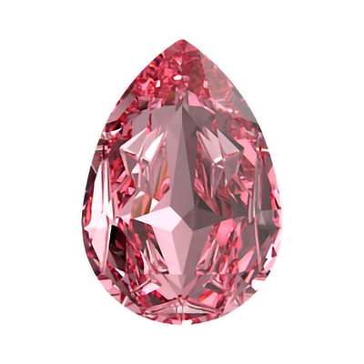 4390 10 x 7 mm Light Rose F - 144 pcs