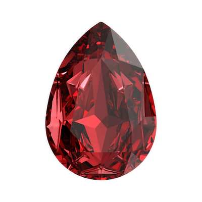 4390 10 x 7 mm Scarlet F - 144 pcs