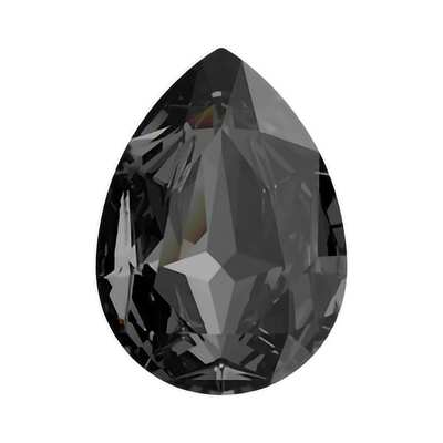 4390 18 x 13 mm Crystal Silver Night F - 48 pcs
