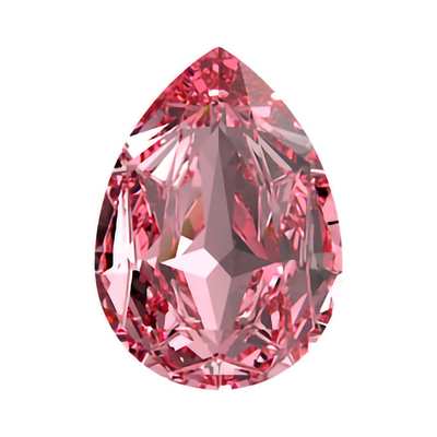 4390 18 x 13 mm Light Rose F - 48 pcs