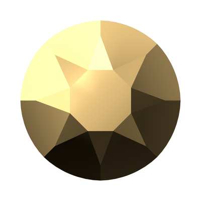 2078 ss 12 Crystal Aurum A HF - 1440 pcs