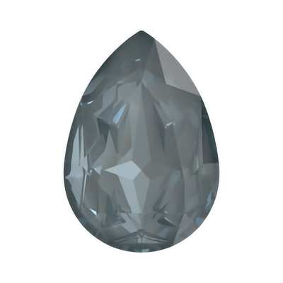 4390 10 x 7 mm Crystal Dark Grey Ignite - 144 pcs