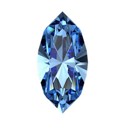 4228 5 x 2,5 mm Recreated Ice Blue F - 720 pcs