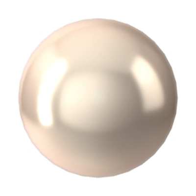 5809 2,5 mm Crystal Creamrose Pearl - 1000 pcs
