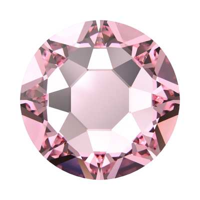 2078 ss 30 Light Rose A HF - 288 pcs