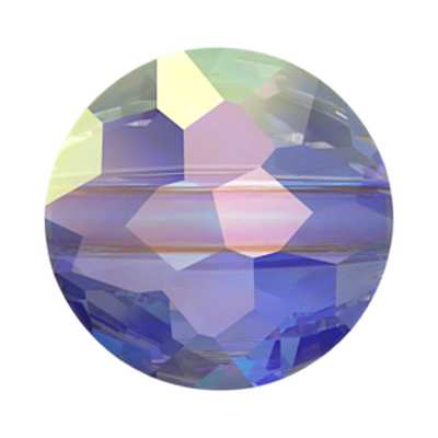 5034 6 mm Crystal AB - 288 pcs
