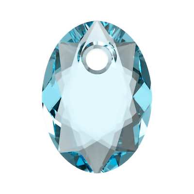 6438 9 mm Aquamarine - 72 pcs