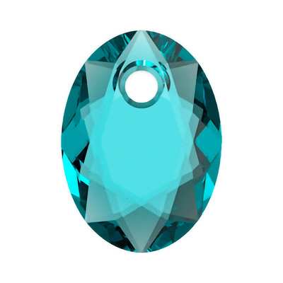 6438 9 mm Blue Zircon - 72 pcs