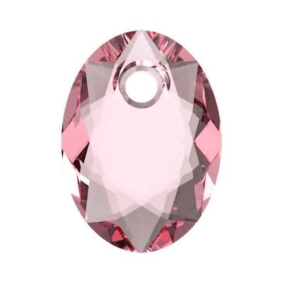 6438 9 mm Light Rose - 72 pcs