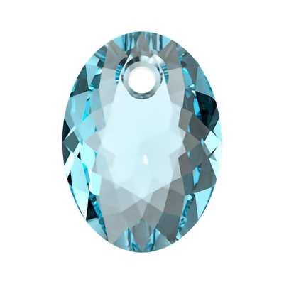 6438 11,5 mm Aquamarine - 48 pcs