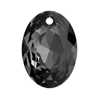 6438 16 mm Crystal Silver Night - 36 pcs