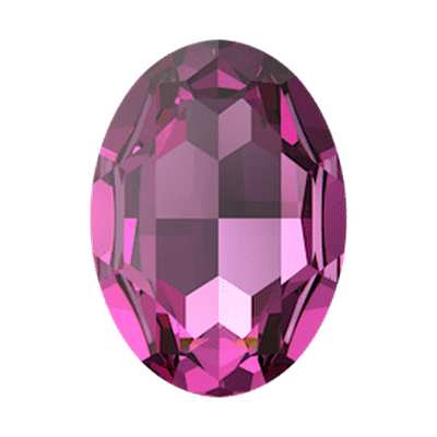 4127 30 x 22 mm Dark Rose F - 24 pcs