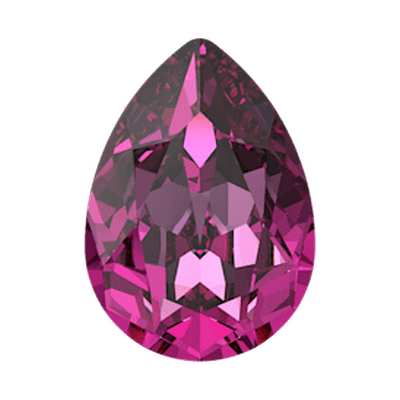 4320 14 x 10 mm Dark Rose F - 144 pcs