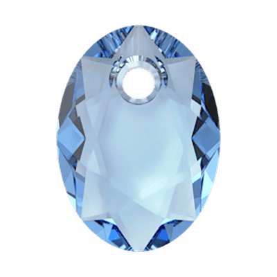 6438 9 mm Recreated Ice Blue - 72 pcs