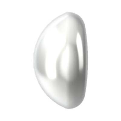 5817 6 mm Crystal Moonlight Pearl - 250 pcs
