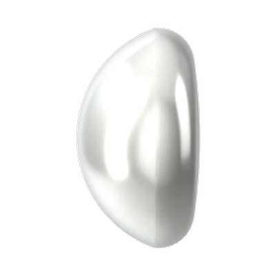 5817 10 mm Crystal Moonlight Pearl - 250 pcs