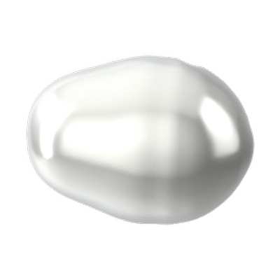 5821 11 x 8 mm Crystal Moonlight Pearl - 250 pcs
