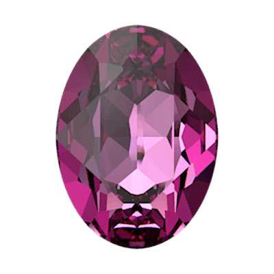 4120 18 x 13 mm Dark Rose F - 48 pcs
