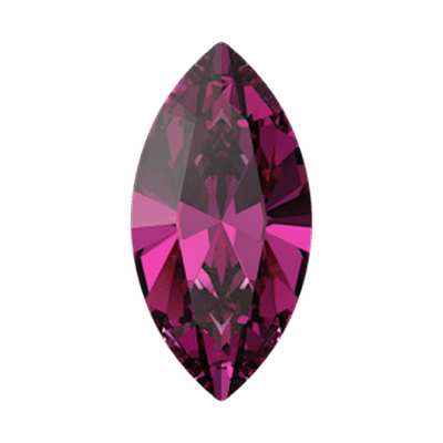 4228 8 x 4 mm Dark Rose F - 360 pcs