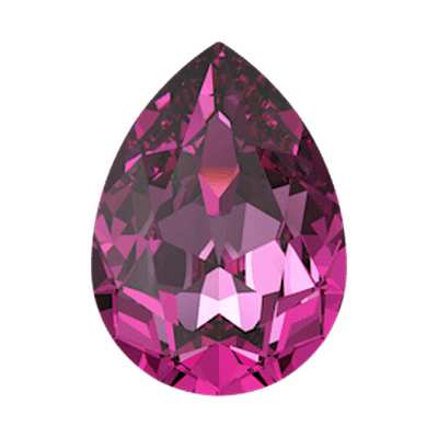 4320 8 x 6 mm Dark Rose F - 180 pcs