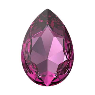 4327 30 x 20 mm Dark Rose - 24 pcs