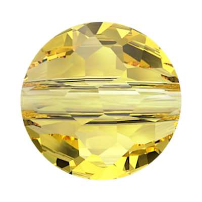 5034 6 mm Light Topaz - 288 pcs