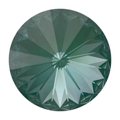 1122 12 mm Crystal Pine Green Ignite - 144 pcs