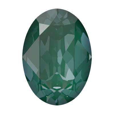 4120 14 x 10 mm Crystal Pine Green Ignite - 144 pcs