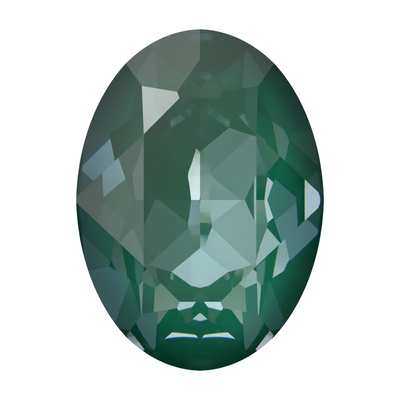 4120 18 x 13 mm Crystal Pine Green Ignite - 48 pcs