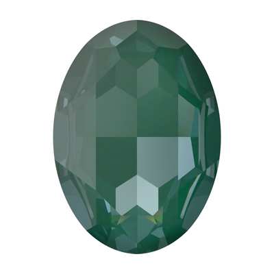 4127 30 x 22 mm Crystal Pine Green Ignite - 24 pcs